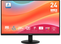 MSI PRO MP242L | 23.8" Full HD IPS Monitor | 100Hz | 1x DisplayPort | 1x HDMI | 1x VGA