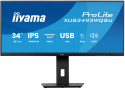 iiyama ProLite XUB3493WQSU-B6 | 34" Ultrawide IPS Monitor | 3440x1440 UWQHD | 120Hz | LED | Zwart