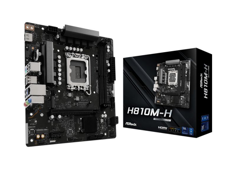 ASRock 1851 H810M-H - DDR5/M.2/HDMI/ÂµATX