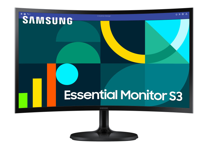 24" Samsung S3 S36GD Curved/FHD/HDMI/VGA/100Hz/VA