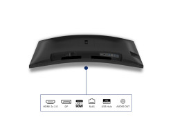 34" Philips 34B2U3600C Curved/UWQHD/DP/HDMI/USB-C/RJ45