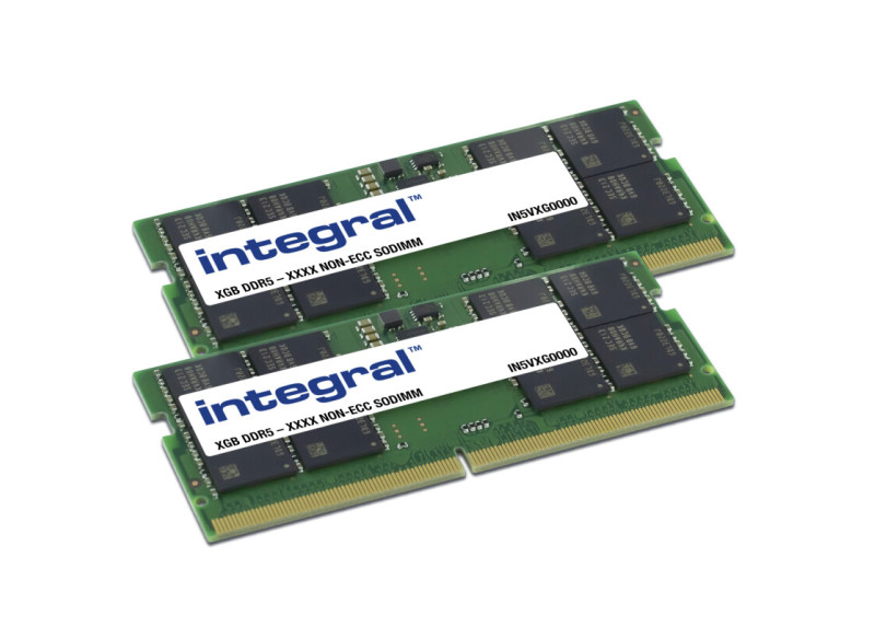 Integral IN5V16GNHRBXK2 | 32GB 2×16GB DDR5 | SO-DIMM | CL40 | Geheugenmodule | RAM
