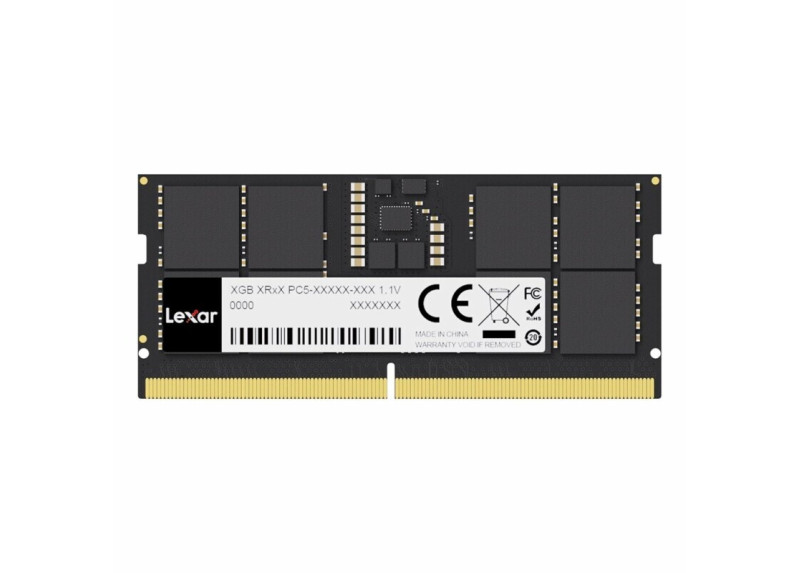 Lexar | 8GB 1×8GB DDR5 | 5600MHz | SODIMM | CL46 | Geheugenmodule | RAM