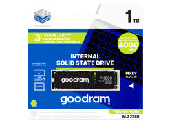 Goodram PX600 | 2TB NVMe SSD | M.2 Gen4 | 5.000MB/s Lezen | 4.200MB/s Schrijven
