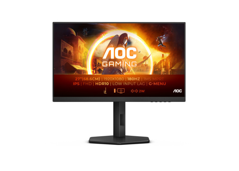 AOC 27G4X 27" | 1920 x 1080 Full HD IPS | 180Hz | Gaming Monitor