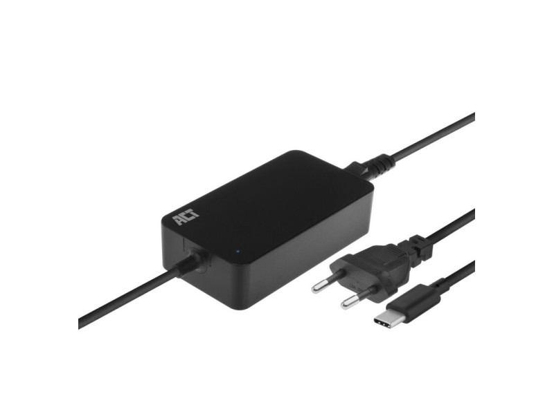 ACT USB-C laptoplader met Power Delivery profielen 45W
