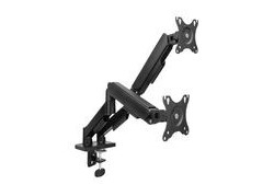 ACT Monitorarm 35", gasveer, 2 monitoren, ACT Essentials