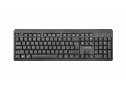 QWARE Wireless toetsenbord Swindon Zwart