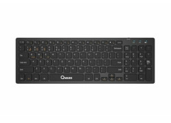 QWARE Wireless toetsenbord Oldham Zwart