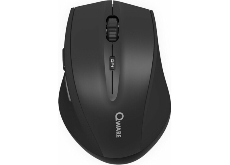 QWARE Wireless Mouse Bolton Zwart