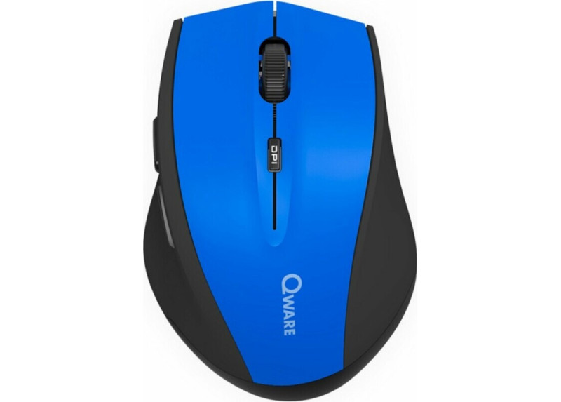QWARE Wireless Mouse Bolton Blauw