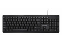 QWARE Wired Keyboard Liverpool Zwart