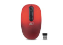 ACT AC5115 | Ambidextrous Draadloze Muis | RF-Draadloos | 1200 DPI | Rood/Zwart