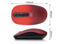 ACT AC5115 | Ambidextrous Draadloze Muis | RF-Draadloos | 1200 DPI | Rood/Zwart