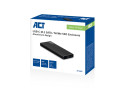ACT AC1605 | M.2 SATA en NVMe SSD behuizing | USB C | USB 3.2 Gen2 | Tot 10 Gbit/s | Zwart
