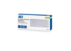 ACT AC5600 | Toetsenbord | Bluetooth | QWERTY US International | Wit