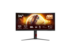 AOC CU34G4 | 34'' 3440x1440 VA | 180 Hz | 1 ms | DisplayPort & HDMI | Curved Ultrawide Gaming Monitor
