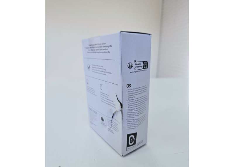 Logitech B100 Optical USB-A Zwart