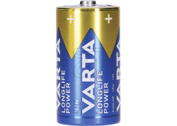 Varta Longlife Power batterij C blister 2-stuks