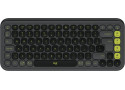 KB Logitech POP ICON KEYS BT Zw/Gr