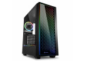 Sharkoon RGB LIT 200 | Midi Tower Behuizing | Zwart