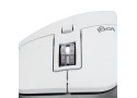 Logitech MX Master 3S | Draadloze Muis | RF-Draadloos + Bluetooth | 8000 DPI | Zilver/Wit