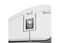 Logitech MX Master 3S | Draadloze Muis | RF-Draadloos + Bluetooth | 8000 DPI | Zilver/Wit