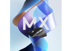 Logitech MX Master 3S | Draadloze Muis | RF-Draadloos + Bluetooth | 8000 DPI | Zilver/Wit