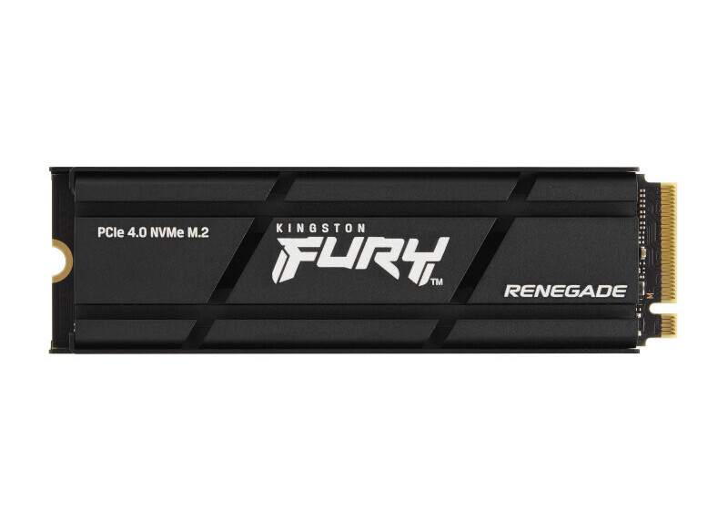 Kingston Fury Renegade | 2TB NVMe SSD | M.2 | Gen4 | 7.300MB/s Lezen | 7.000MB/s Schrijven | Heatsink