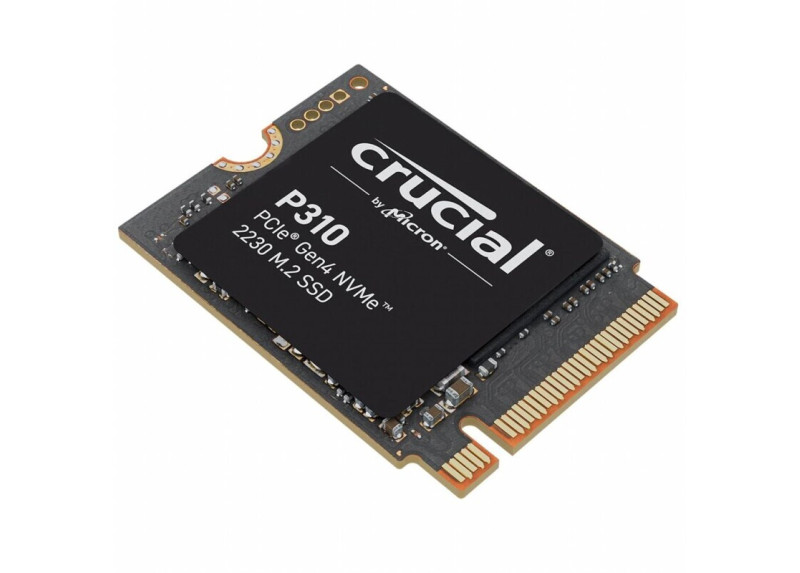 Crucial P310 | 1TB NVMe SSD | M.2 30mm | Gen4 | 7.100MB/s Lezen | 6.000MB/s Schrijven | RENEWED