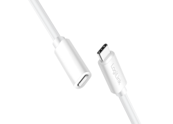 USB-C 2.0(M) <> USB-C(F) 2.0m LogiLink 100W/480Mbps wit