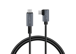 USB-C 2.0(M) 90&deg; <> USB-C(M) 3.0m LogiLink 100W zwart