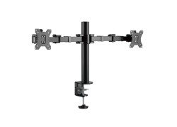 ACT AC8326 | Verstelbare Monitor-bureaubeugel | Tot 32" | Max 12kg | VESA 100x100 | 2 Monitoren | OPEN BOX