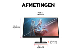 HP Omen 780F9E9 27" | Full HD IPS | 165Hz | 1ms | Zwart | Gaming Monitor