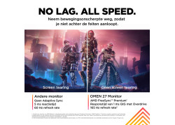 HP Omen 780F9E9 27" | Full HD IPS | 165Hz | 1ms | Zwart | Gaming Monitor