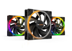 be quiet! Light Wings | 120mm PWM Behuizingsventilator | Zwart | 3 Stuks