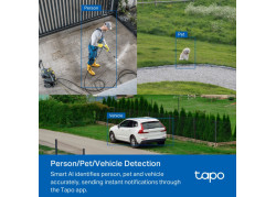 TP-Link Tapo C100 | IP-Beveiligingscamera | Voor Buiten | 2880 x 1620 | Muurbevestiging