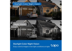 TP-Link Tapo C100 | IP-Beveiligingscamera | Voor Buiten | 2880 x 1620 | Muurbevestiging