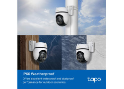 TP-Link Tapo C100 | IP-Beveiligingscamera | Voor Buiten | 2880 x 1620 | Muurbevestiging