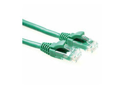 ACT Groene 2 meter U/UTP CAT5E patchkabel component level met RJ45 connectoren