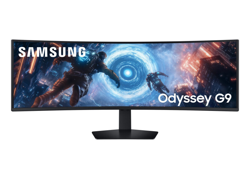 Samsung Odyssey G9 G91F 49" | 5120x1440 VA | 144Hz | 1ms | Curved UltraWide Gaming Monitor | Zwart