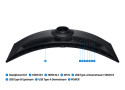 Samsung Odyssey G9 G91F 49" | 5120x1440 VA | 144Hz | 1ms | Curved UltraWide Gaming Monitor | Zwart