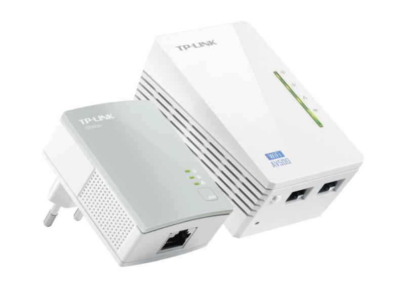 TP-Link TL-WPA4220KIT | AV500 Powerline Adapter Set | 500 Mbps | Wi-Fi N300 | Fast Ethernet | Starter Kit