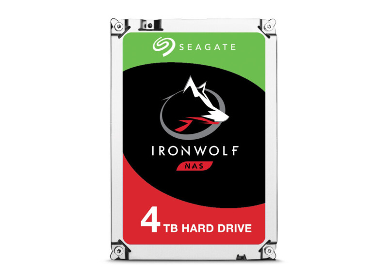Seagate IronWolf ST4000VN008 | 4TB 3.5" NAS HDD | SATA III | 5900 rpm | 64MB Cache