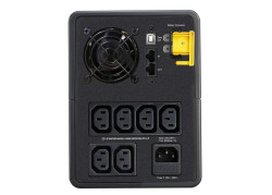 APC Back-UPS BX1600MI | 1600 VA / 900 W | 6x IEC C13 Stopcontacten | AVR Spanningsregeling | LED-Statusindicator | Robuuste Towe