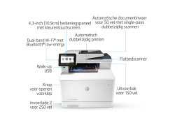 HP Color LaserJet Pro MFP M479fnw | All-in-One Laserprinter | A4 | 600 x 600 DPI | Wi-Fi | Kleur