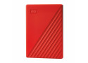 WD My Passport Externe Harde Schijf | 2TB | USB 3.2 | Rood