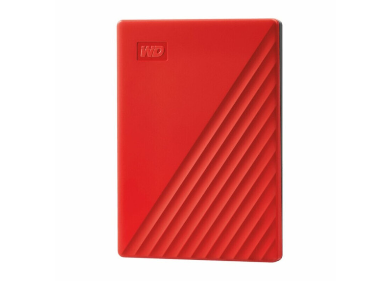 WD My Passport Externe Harde Schijf | 2TB | USB 3.2 | Rood