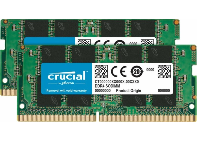 Crucial | 32GB 2x16GB DDR4 | 3200MHz | SODIMM | CL22 | Geheugenmodule | RAM