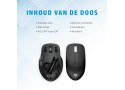 HP 430 | Multi-Device Draadloze Muis | Links- en Rechtshandig | RF + Bluetooth | 1200 DPI | Zwart